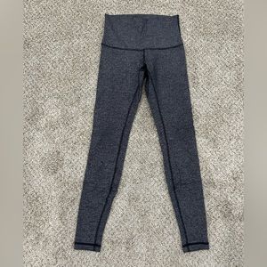 Lululemon heathered gray leggings